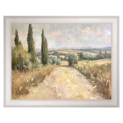 Cuadro Decorativo - Altos &Aacute;rboles con Marco Premier [102 X 76 CM] - Fine Art TJ