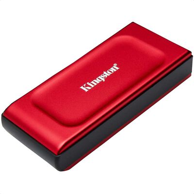 Unidad Estado Solido Externo Kingston XS1000R SSD 1TB USB C Rojo SXS1000R/1000G