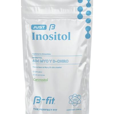 Suplemento B-FIT B Just Inositol Myo Inositol y D-Chiro Inositol F&oacute;rmula