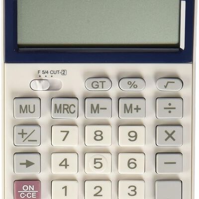 A Celica CA-018-12 Calculadora de Escritorio, 12 D&iacute;gitos con Tecla de Ra&iacute;z Cuadrada, Memoria de 3 Teclas.