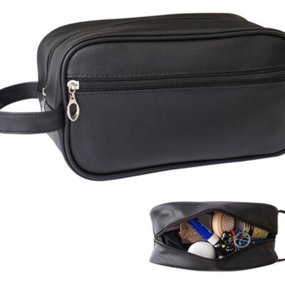 Sobaquera Neceser De Viaje Para Caballero Negro