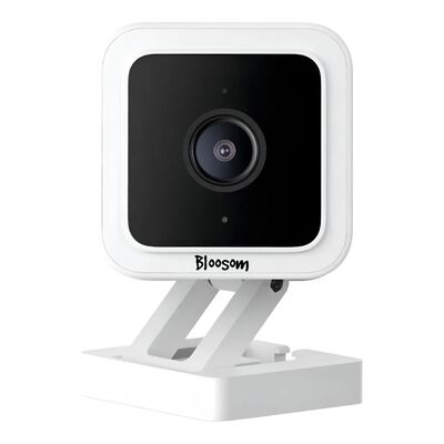 C&aacute;mara de Seguridad con Cable de 1080p HD para Interiores y Exteriores 1 Pieza Blanco