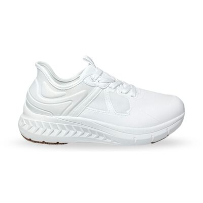 Tenis Blanco UNISEX Disrun 7216 Max Traction para Trabajo, Chef y Servicio