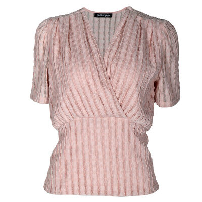 Blusa con Frente Cruzado Philosophy Talla Mediana para Mujer