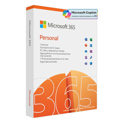Microsoft 365 Personal (12 meses) 1 usuario