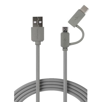 Cable Daewoo 2 en 1 Micro USB / Tipo C