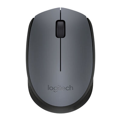 Logitech mouse Inal&aacute;mbrico M170 - gris/negro