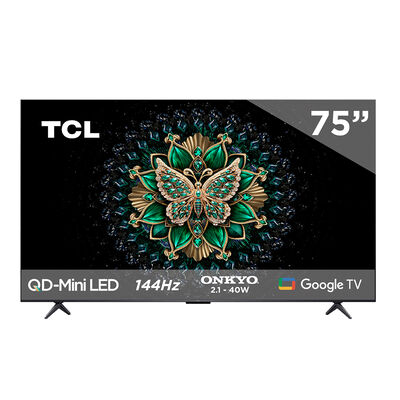 Pantalla Miniled TCL de 75 Pulgadas 4K 75qm6k