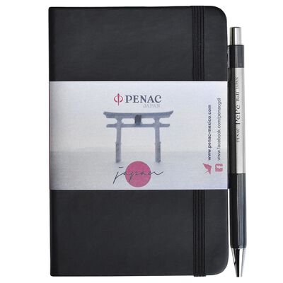 Kit bolígrafo pepe + libreta negro