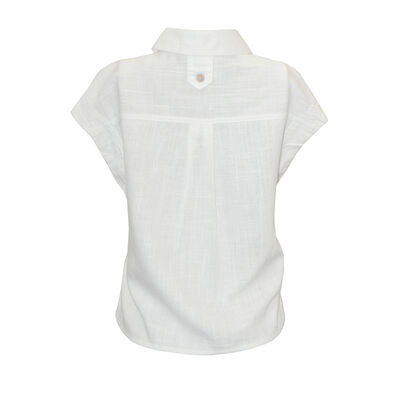 Blusa Lisa con Bolsillos Philosophy para Mujer