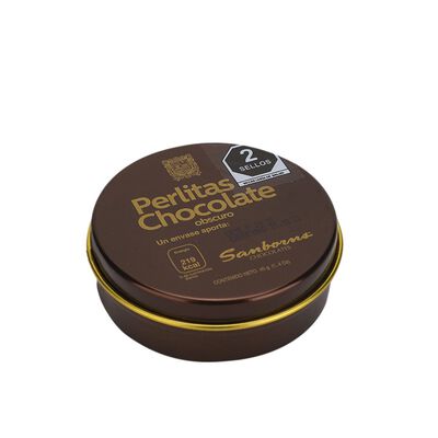 Perlas de chocolate amargo 40 g