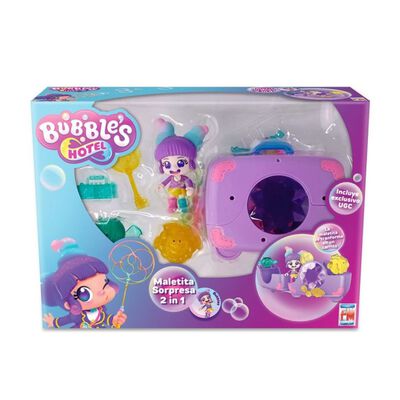 Set de Juego Maletita Sorpresa 2 en 1 Bubble´s Hotel ¡Colecciónalos Todos!