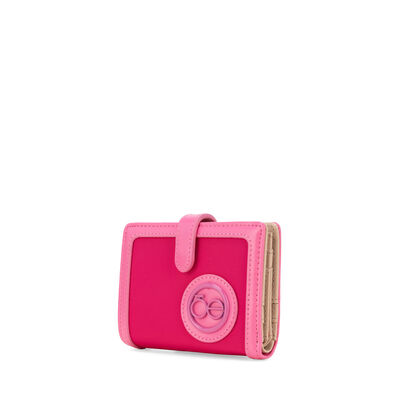 Billetera Flap Cloe Rosa para Mujer