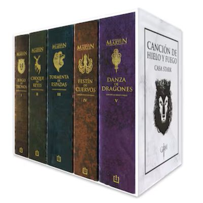 Paquete Juego De Tronos Arte Casa Stark