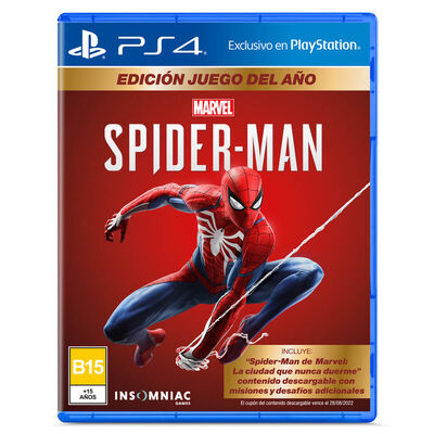 Spiderman Goty Edition - PlayStation 4