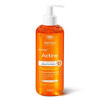 Actine Gel Limpiador Facial con Vitamina C 400ml