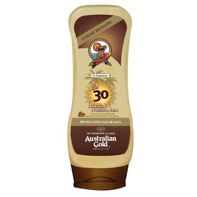 Protector Solar FPS 30 Loción Con Bronzer Instantáneo