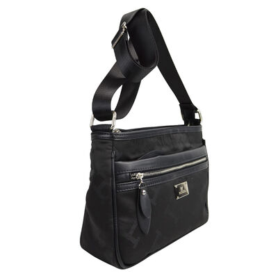 Bolsa Crossbody Huser Negro para Mujer