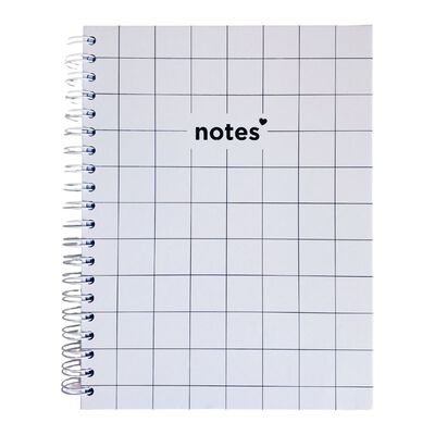 Libreta InkLove Notas Amorosas color Blanco