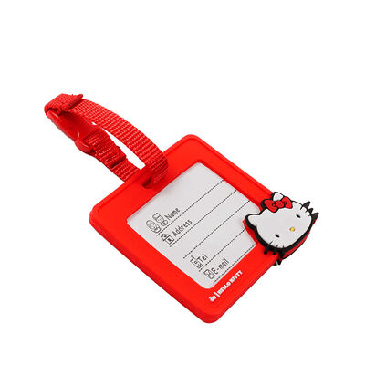 Identificador de Maleta CLOE  Color Rojo de Hello Kitty