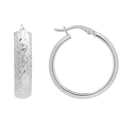 Arracadas Media Ca&ntilde;a Diamantada Villalpando