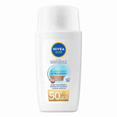 Protector Solar Fluido Tono Medio Nivea 40 ml Nivea