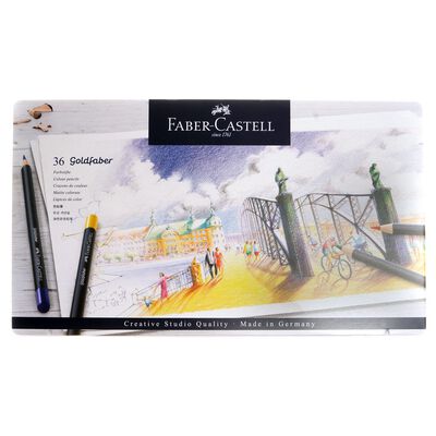 Lápices Faber-Castell Goldfaber x 36