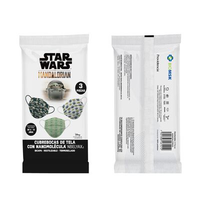 Cubreboca Star Wars inf reut e/3