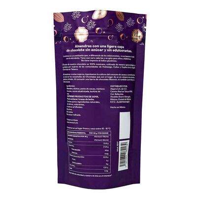 Almendra Cubierta de Chocolate sin Az&uacute;car y sin Maltitol Moonch