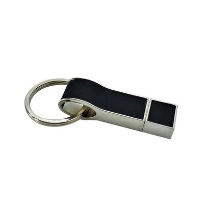 Llavero con usb color negro