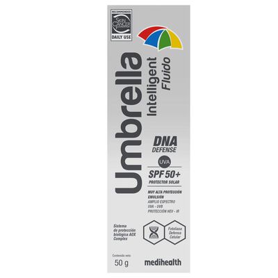 Umbrella Intelligent Fluido Fps 50+ Caja Con Tubo Con 50 Gramos