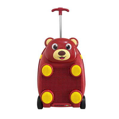 Maleta Infantil PEAK TOUR 18  en Forma de Oso con Bloques"