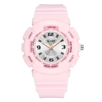 Reloj de Pulsera Slop Sw8852L28R Rosa para Niña