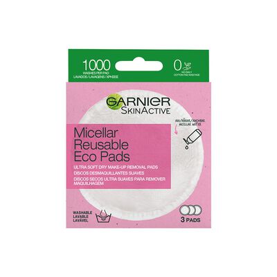 Garnier Skin Active Ecopads Discos Desmaquillantes Reutilizables De Microfibra