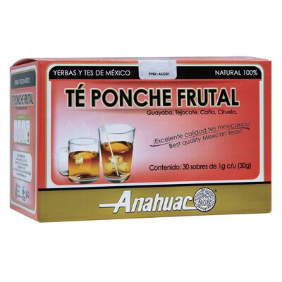 Te ponche frutal Anáhuac