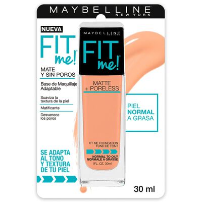 Base de Maquillaje Maybelline New York Fit Me! 310 Sun Beige 30ml