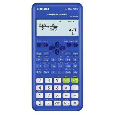 Calculadora cientifica FX-82LAPLUS2-BUSMT azul Casio