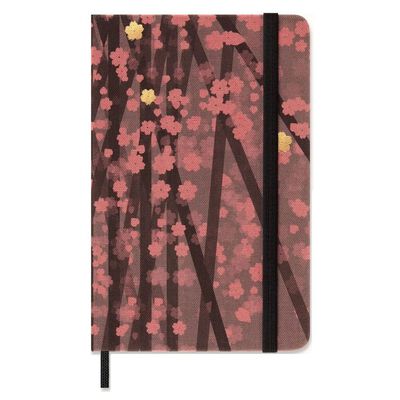 Libreta sakura bolsilllo negra