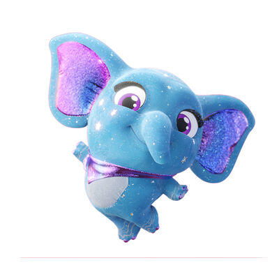 Peluche Electrónico EOLO Fiesta de Mascotas Disco Ball Baby Nesha Elefante con Sonidos