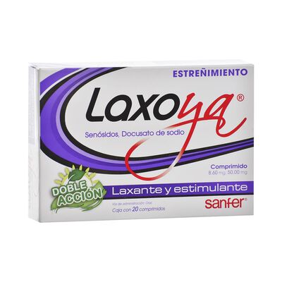 Laxoya 8.60/50mg 20 Cpr