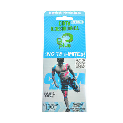 Venda Kinesiologica 4 Tiras  Azul