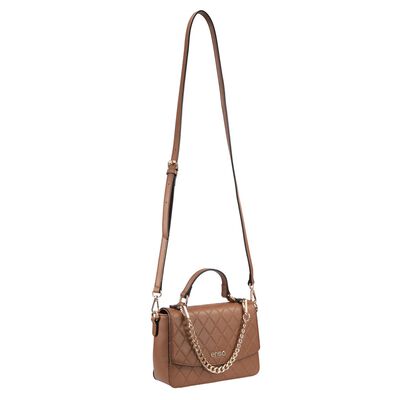 Bolso Satchel Enso Camel para Mujer