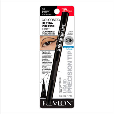 Delineador Para Ojos Revlon Ultra-Precise Line&trade; Blackest Black