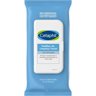 Cetaphil Toallitas de Limpieza Facial 25 toallitas