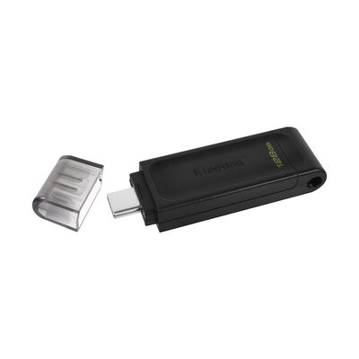 Memoria USB Kingston 128GB Tipo C Negra