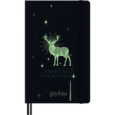 Libreta MOLESKINE Expecto Patronum Harry Potter de Pasta Dura