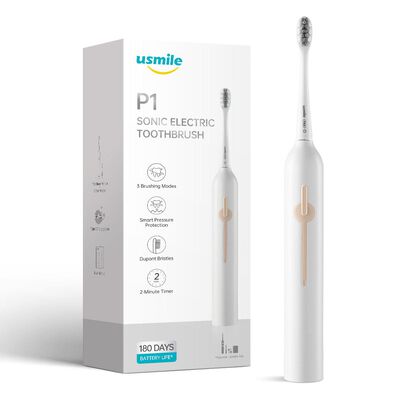 Cepillo de dientes eléctrico color blanco P1  de usmile
