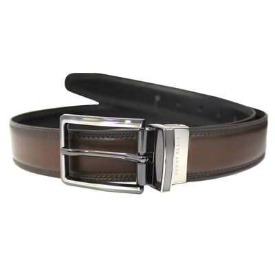 Cintur&oacute;n reversible Perry Ellis L49-0041-0O talla 44