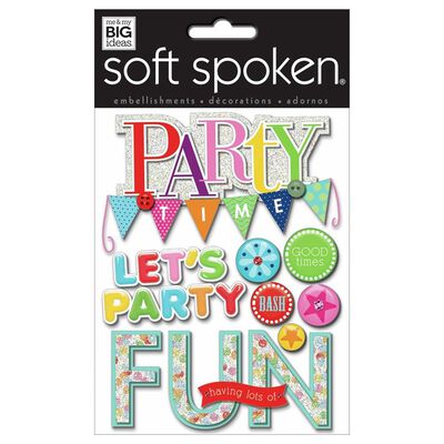 Block de Stickers The Happy Planner Party Time 7 Piezas