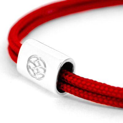 Pulsera Amalfi Red Plata .925 Castellamare